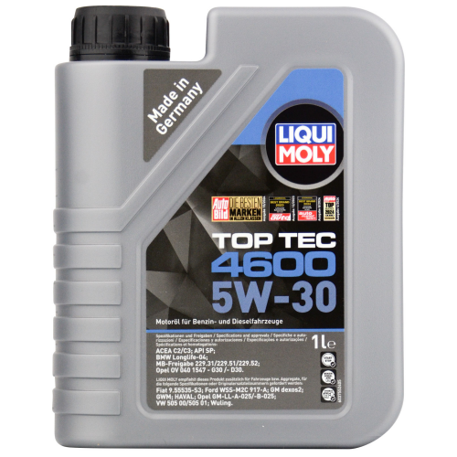 Синтетическое моторное масло Top Tec 4600 5W-30 - 1 л
